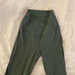 Aerie crossover flare leggings